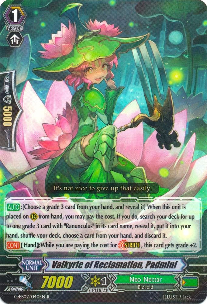Image of Valkyrie of Reclamation, Padmini (G-EB02/040EN) [The AWAKENING ZOO]