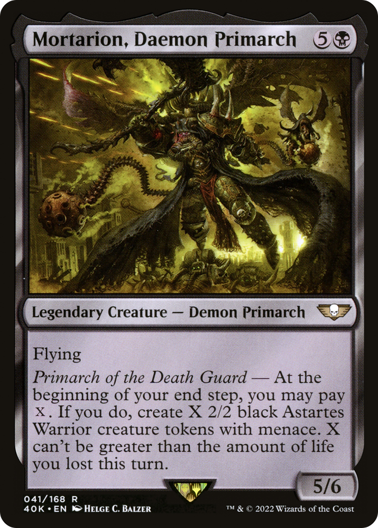 Image of Mortarion, Daemon Primarch [Warhammer 40,000]