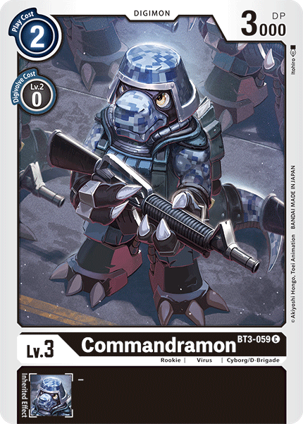 Image of Commandramon [BT3-059] [Release Special Booster Ver.1.5]