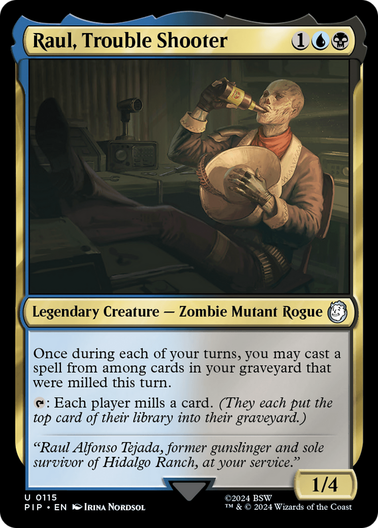 Image of Raul, Trouble Shooter [Fallout]