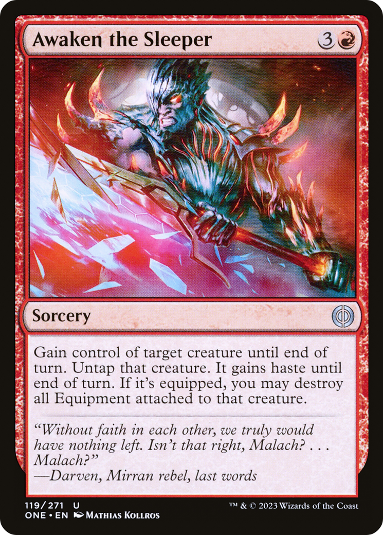 Image of Awaken the Sleeper [Phyrexia: All Will Be One]