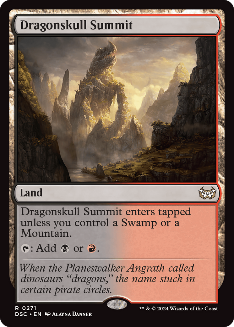 Image of Dragonskull Summit [Duskmourn: House of Horror Commander]
