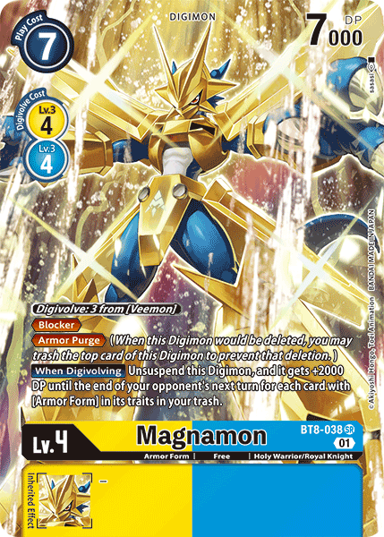 Image of Magnamon [BT8-038] (Alternate Art) [New Awakening]