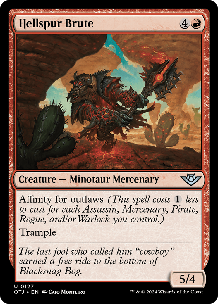 Image of Hellspur Brute [Outlaws of Thunder Junction]