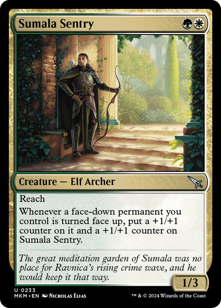 Image of Sumala Sentry [Murders at Karlov Manor]
