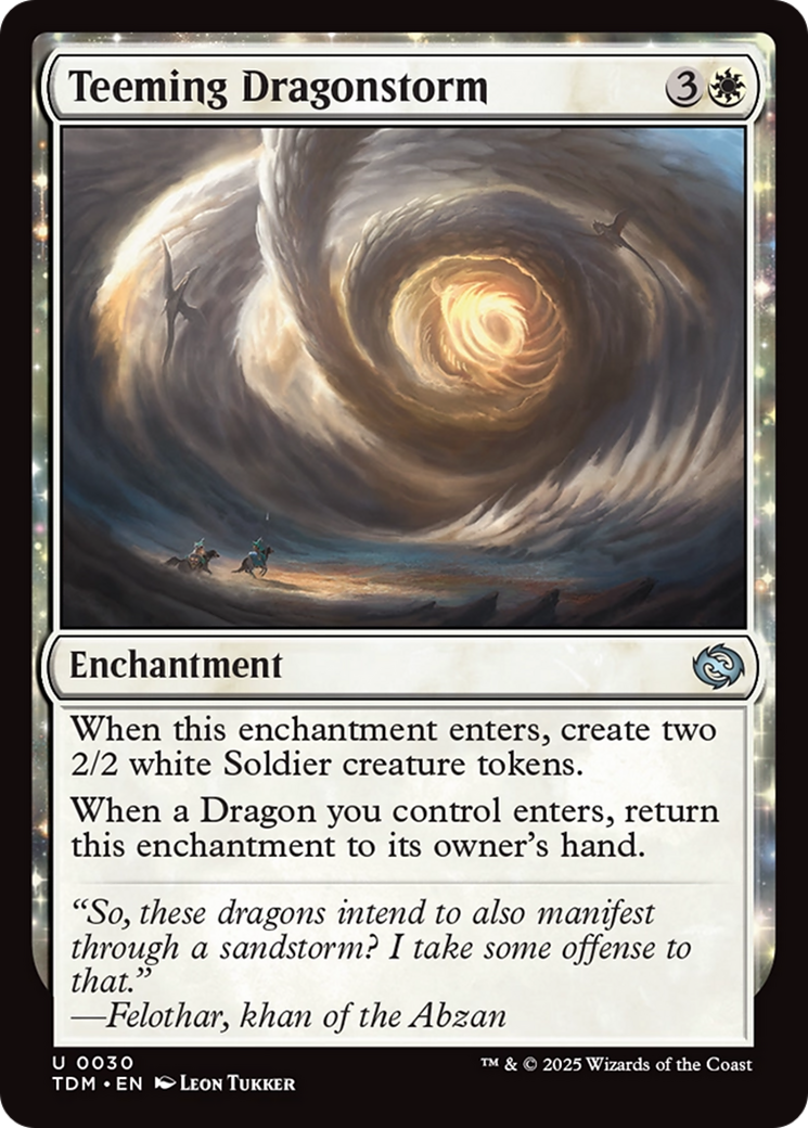 Image of Teeming Dragonstorm [Tarkir: Dragonstorm]