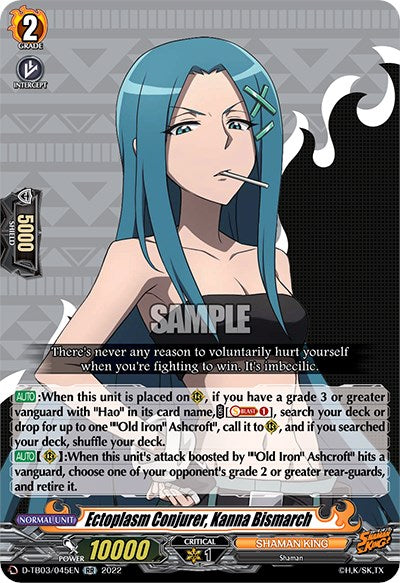 Image of Ectoplasm Conjurer, Kanna Bismarch (D-TB03/045EN) [Shaman King]