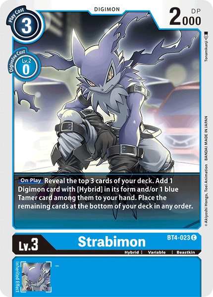 Image of Strabimon [BT4-023] [Great Legend]