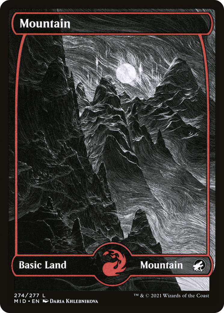 Image of Mountain (274) [Innistrad: Midnight Hunt]