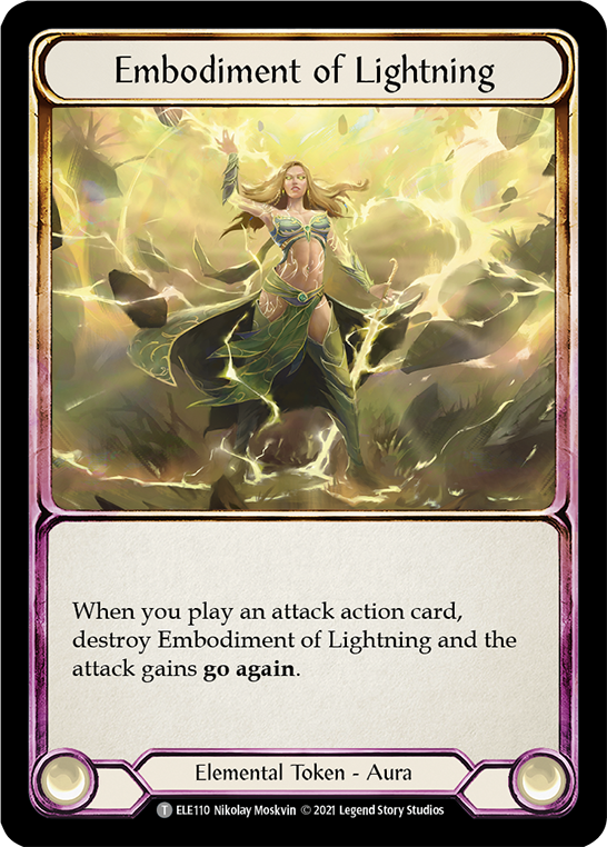Image of Embodiment of Earth // Embodiment of Lightning [U-ELE109 // U-ELE110] (Tales of Aria Unlimited)  Unlimited Normal