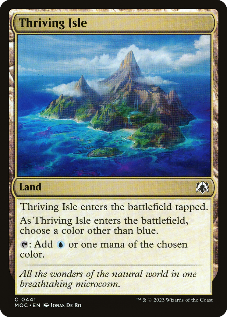 Image of Thriving Isle [March of the Machine Commander]