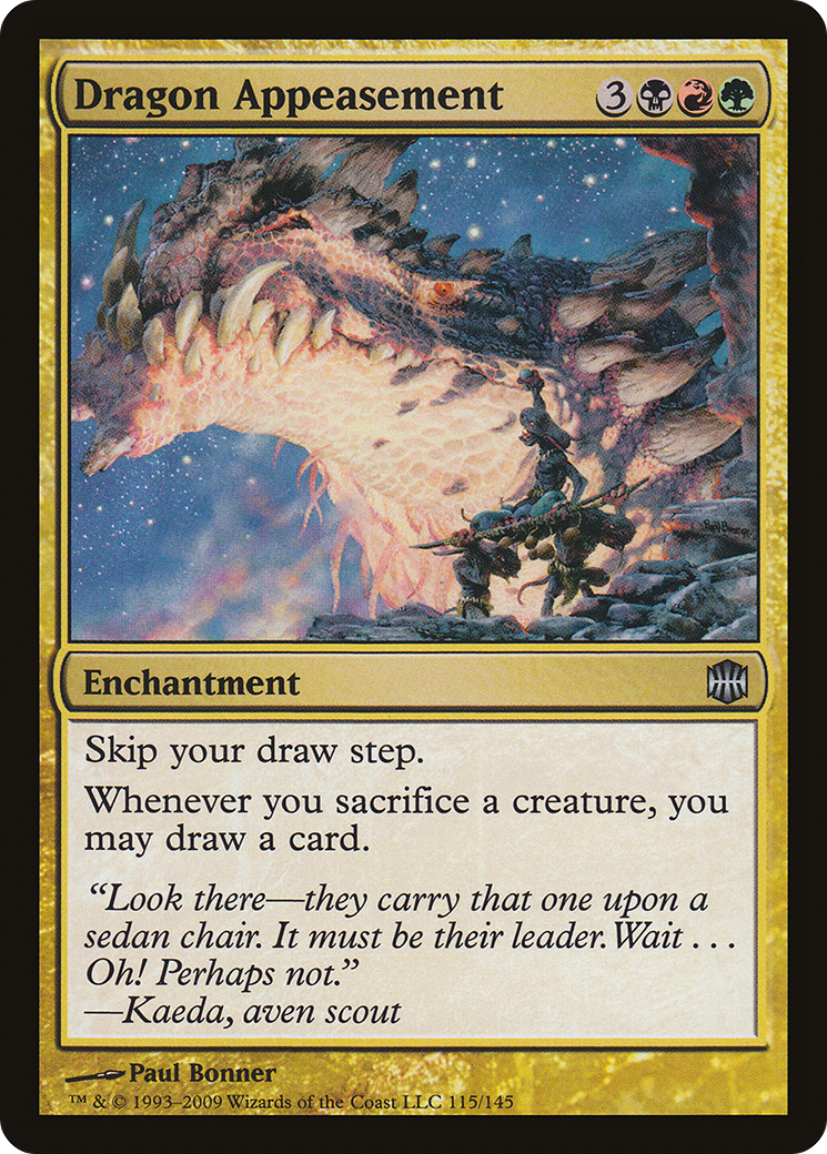 Image of Dragon Appeasement [Alara Reborn]