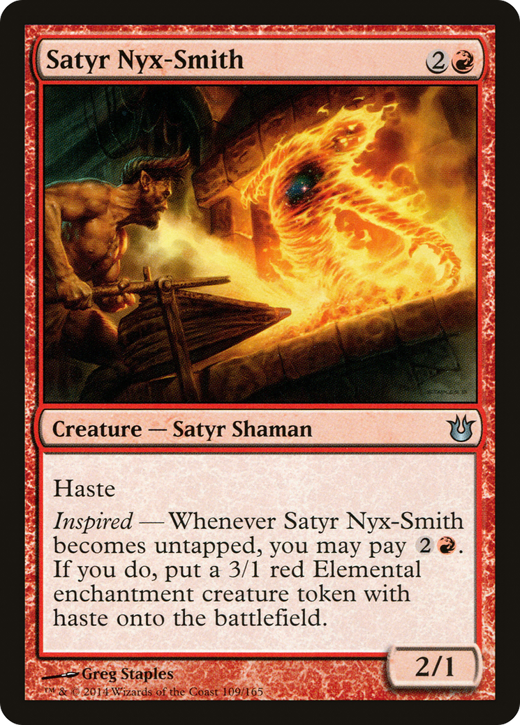 Image of Satyr Nyx-Smith [Born of the Gods]
