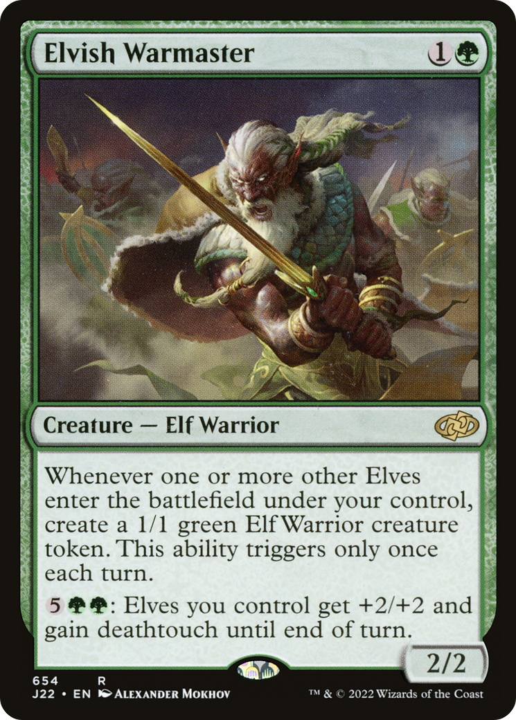 Image of Elvish Warmaster [Jumpstart 2022]