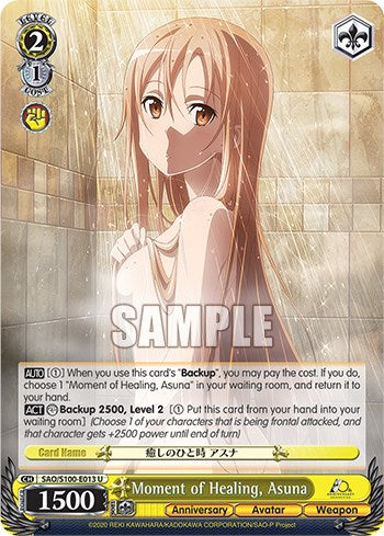 Image of Moment of Healing, Asuna [Sword Art Online Animation 10th Anniversary]