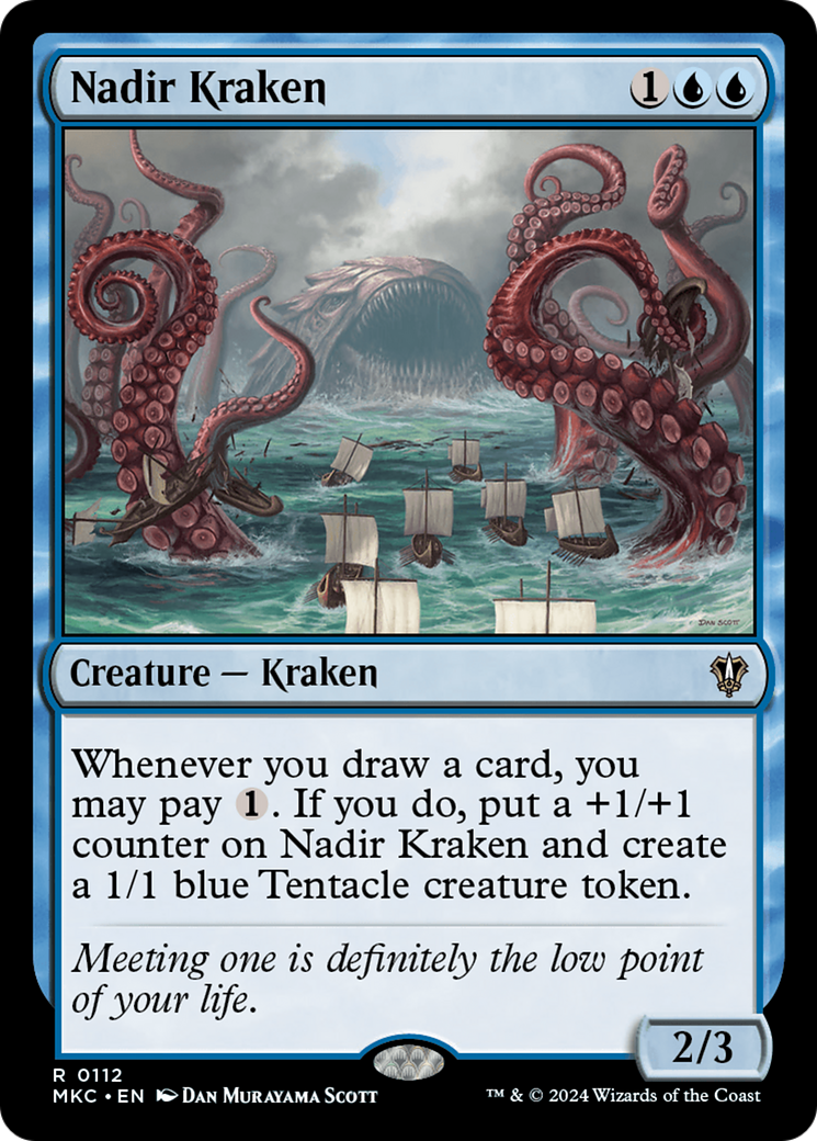 Image of Nadir Kraken [Murders at Karlov Manor Commander]