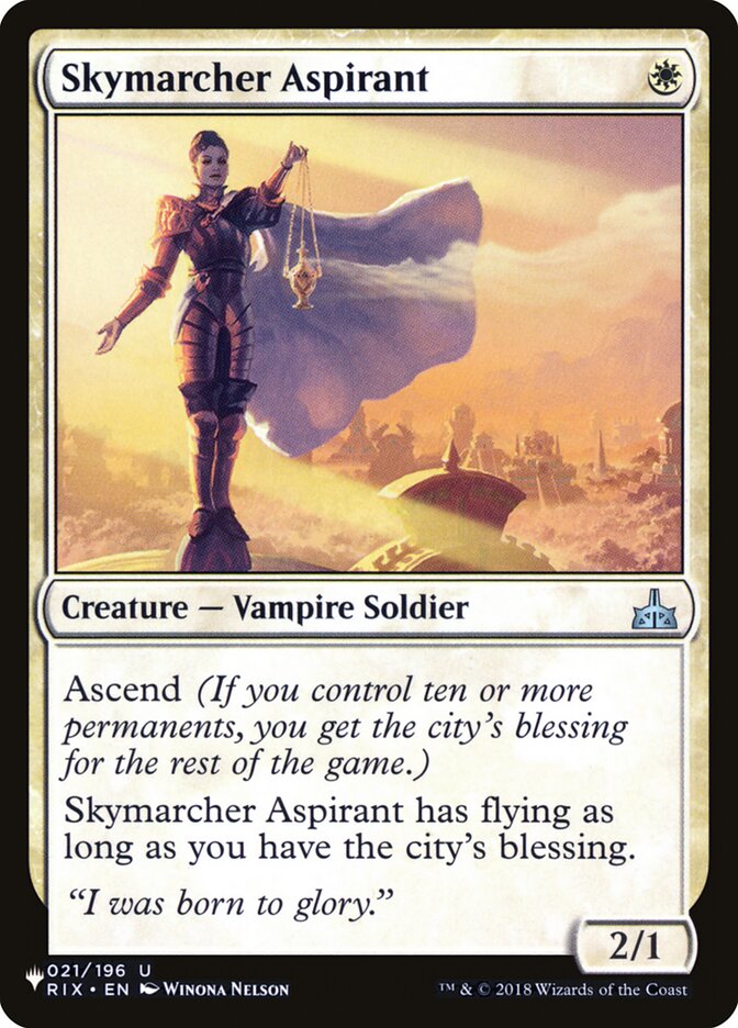 Image of Skymarcher Aspirant [The List]