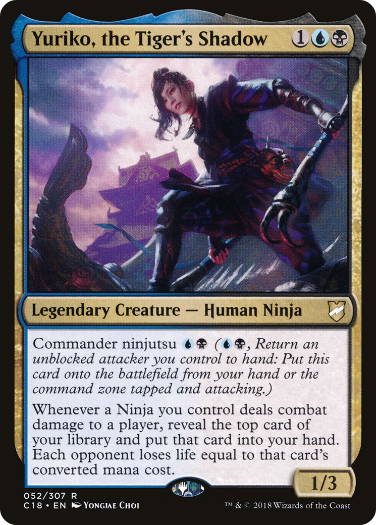 Image of Yuriko, the Tiger's Shadow [Commander 2018]