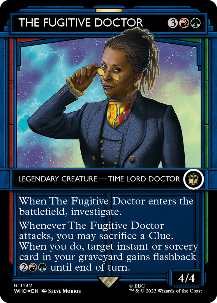 Image of The Fugitive Doctor (Showcase) (Surge Foil) [Doctor Who]
