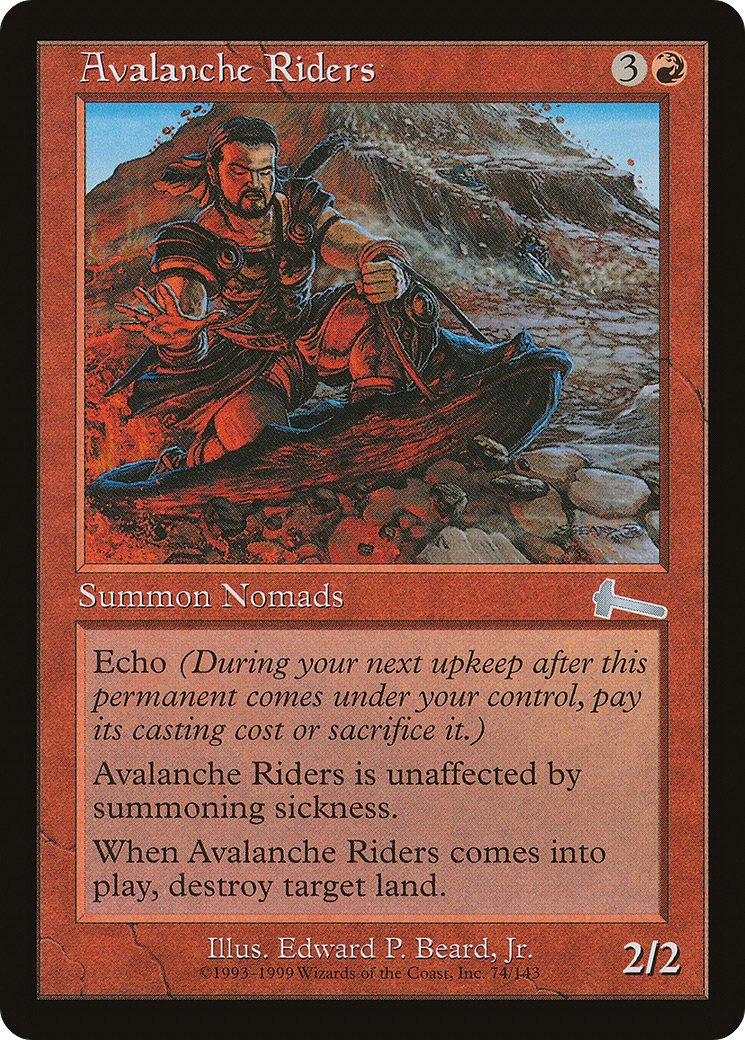 Image of Avalanche Riders [Urza's Legacy]