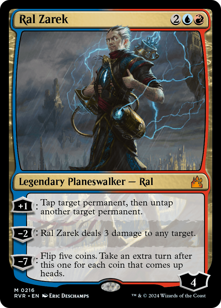 Image of Ral Zarek [Ravnica Remastered]