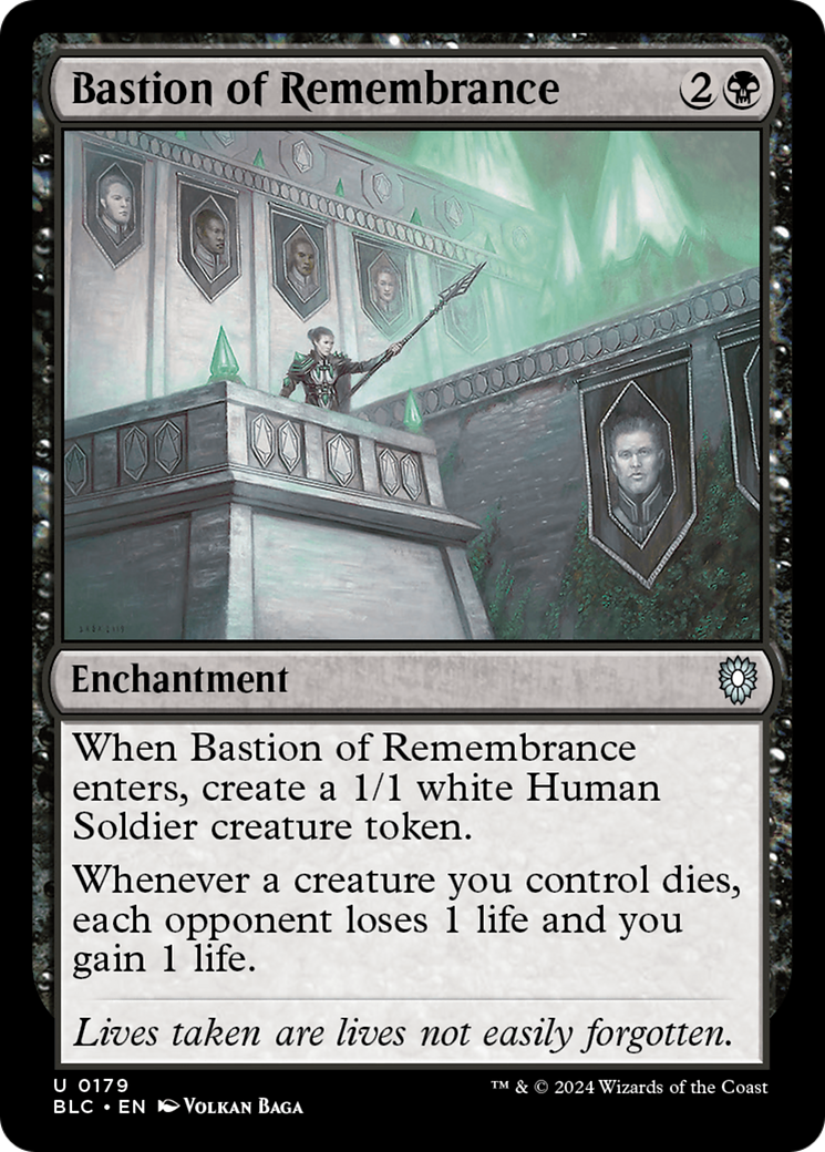 Image of Bastion of Remembrance [Bloomburrow Commander]