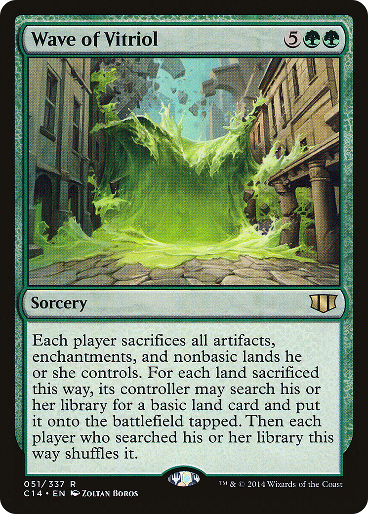 Image of Wave of Vitriol [Commander 2014]