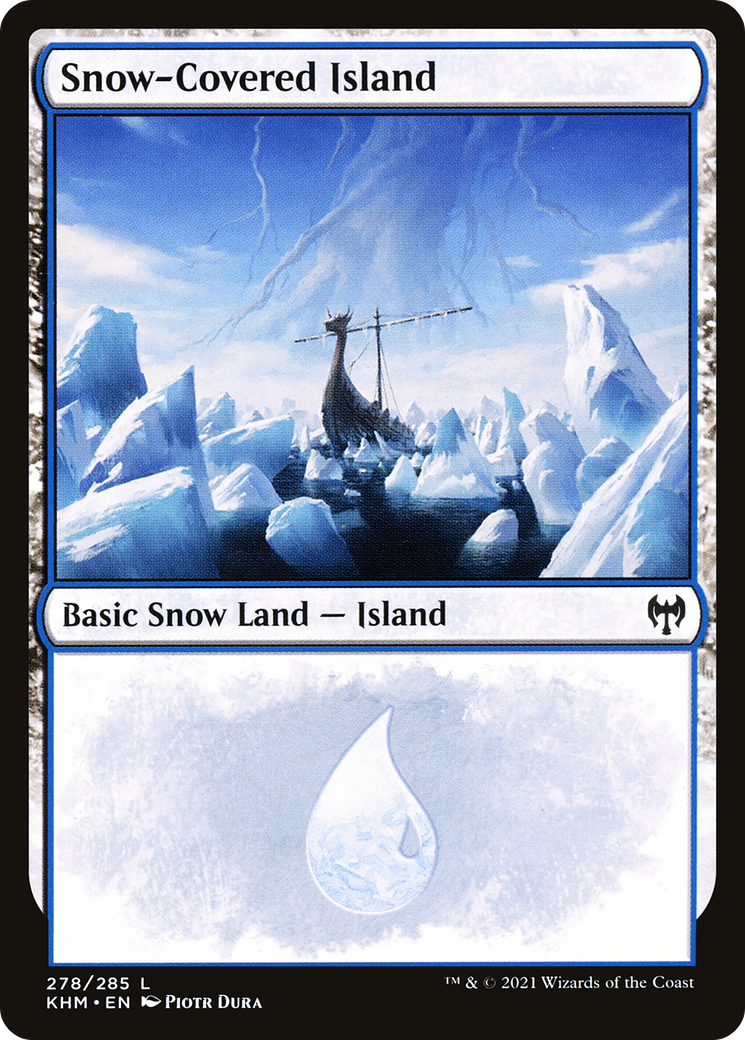 Image of Snow-Covered Island (278) [Kaldheim]