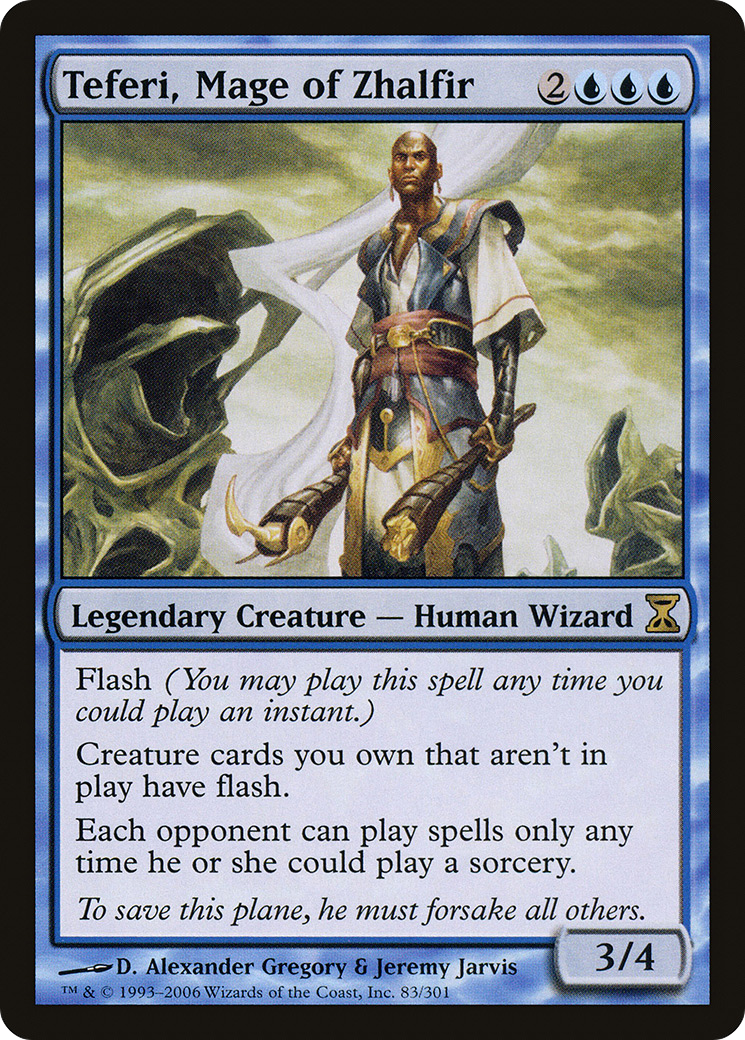 Image of Teferi, Mage of Zhalfir [Time Spiral]