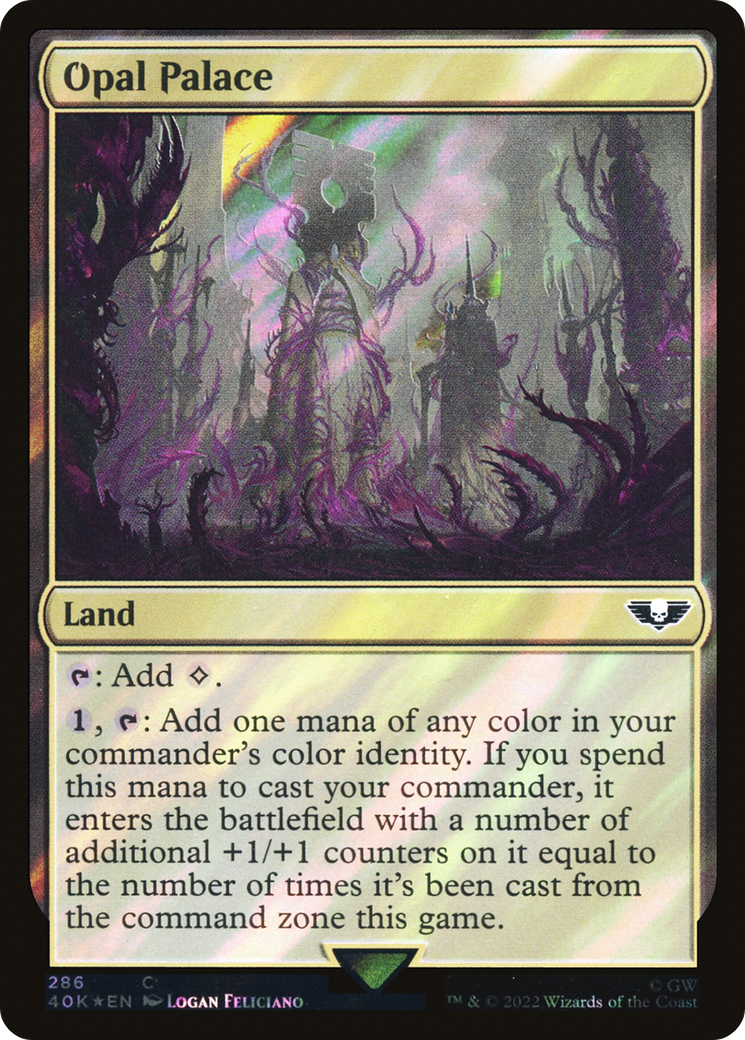 Image of Opal Palace (Surge Foil) [Warhammer 40,000]