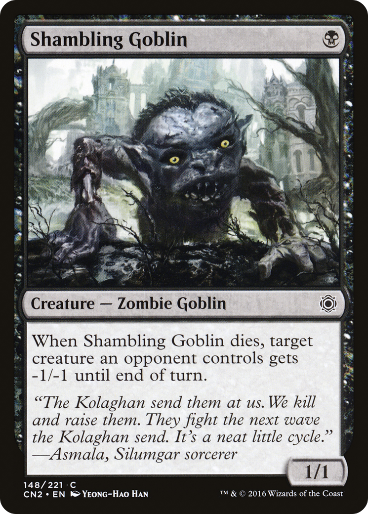 Image of Shambling Goblin [Conspiracy: Take the Crown]