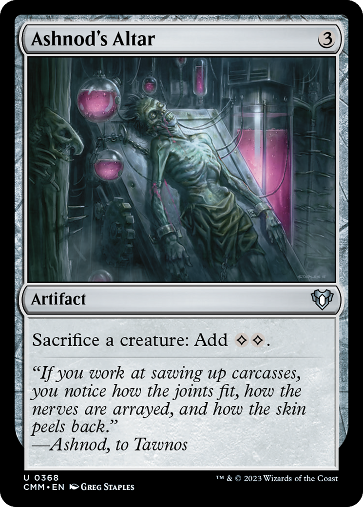 Image of Ashnod's Altar [Commander Masters]