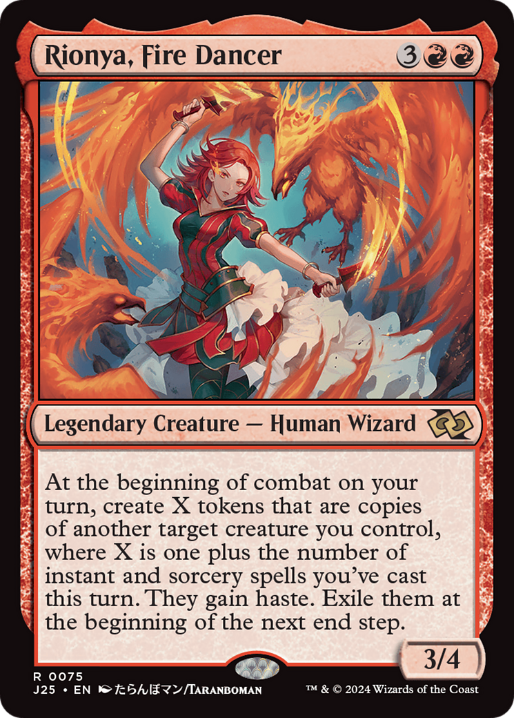 Image of Rionya, Fire Dancer (Anime) [Foundations Jumpstart]