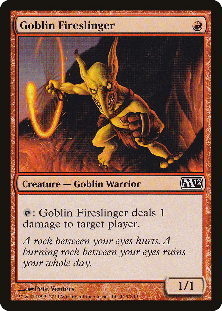 Image of Goblin Fireslinger [Magic 2012]