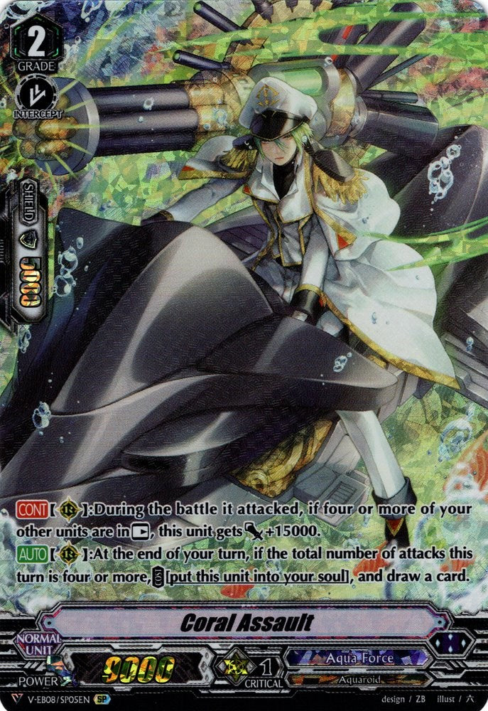 Image of Coral Assault (V-EB08/SP05EN) [My Glorious Justice]