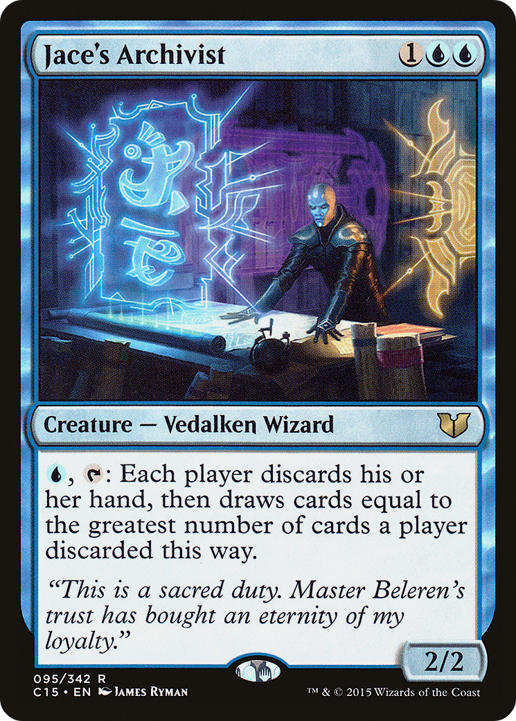 Image of Jace's Archivist [Commander 2015]