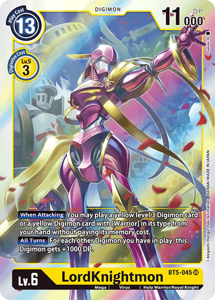Image of LordKnightmon [BT5-045] [Battle of Omni]