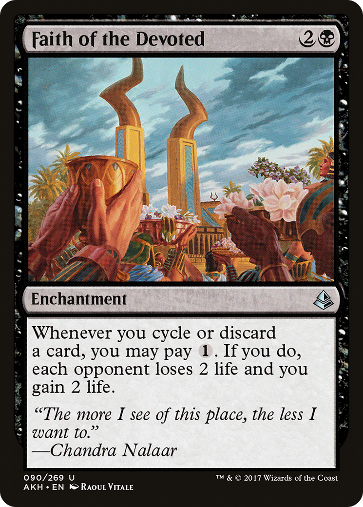 Image of Faith of the Devoted [Amonkhet]
