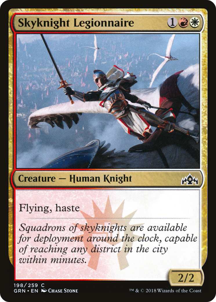 Image of Skyknight Legionnaire [Guilds of Ravnica]