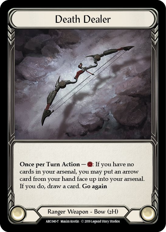 Image of Dash // Death Dealer [ARC002-T // ARC040-T] (Arcane Rising)  1st Edition Normal
