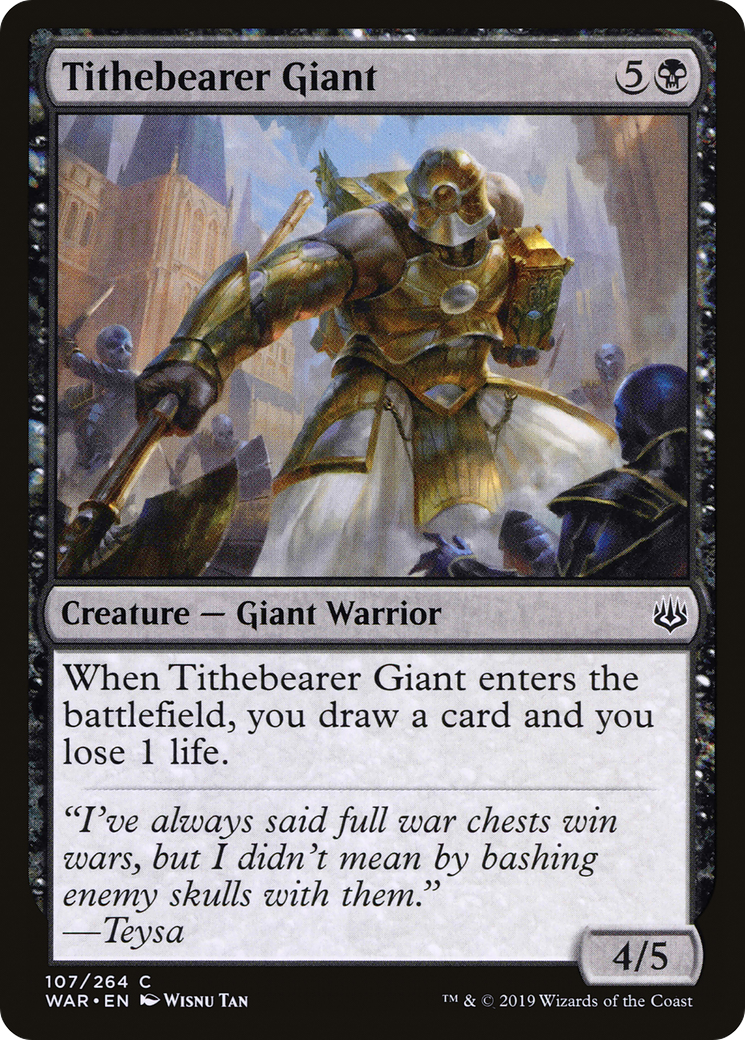 Image of Tithebearer Giant [War of the Spark]