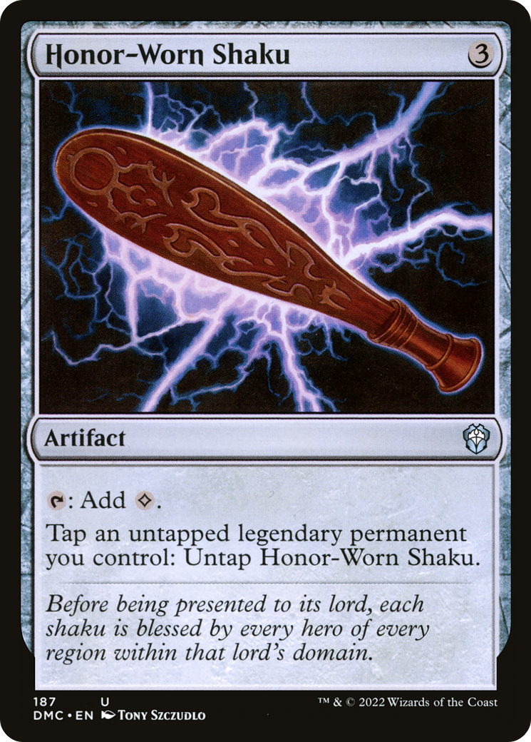 Image of Honor-Worn Shaku [Dominaria United Commander]