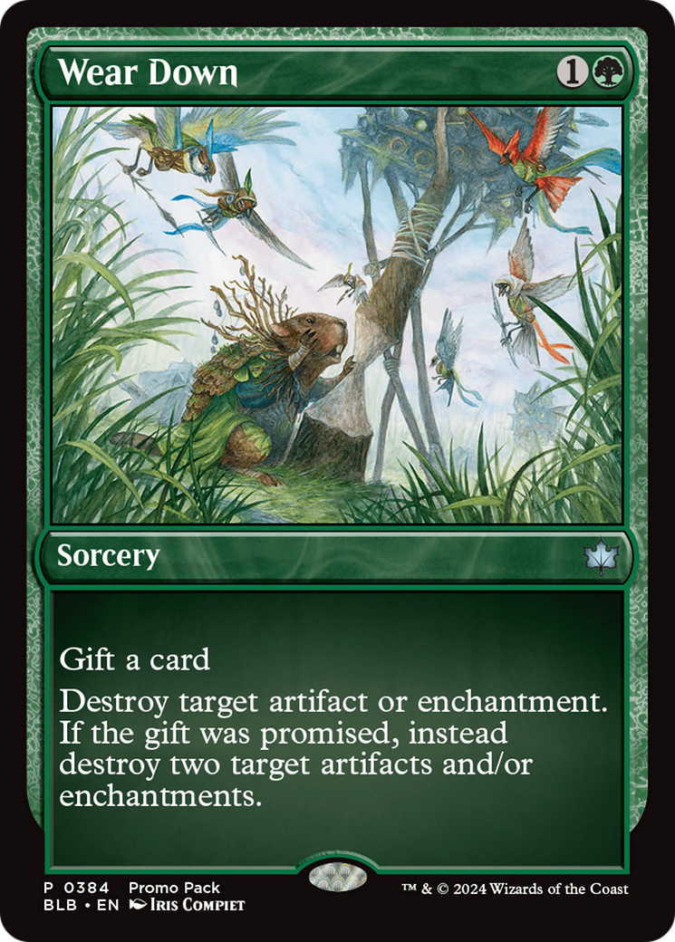 Image of Wear Down [Bloomburrow Promos]