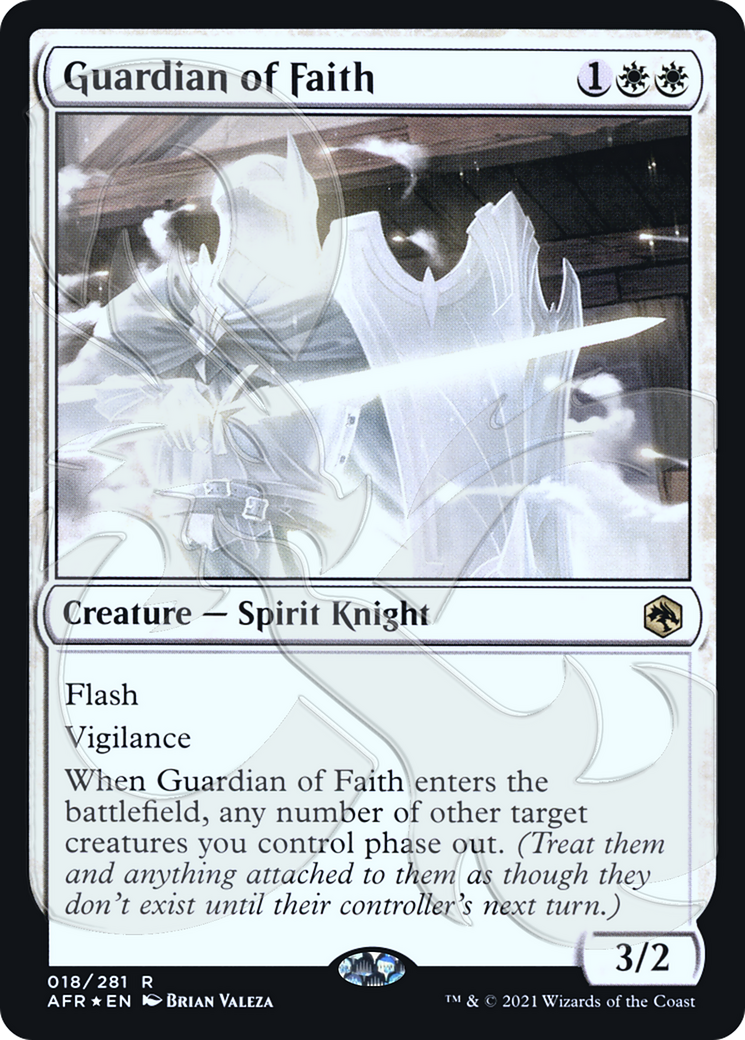 Image of Guardian of Faith (Ampersand Promo) [Dungeons & Dragons: Adventures in the Forgotten Realms Promos]