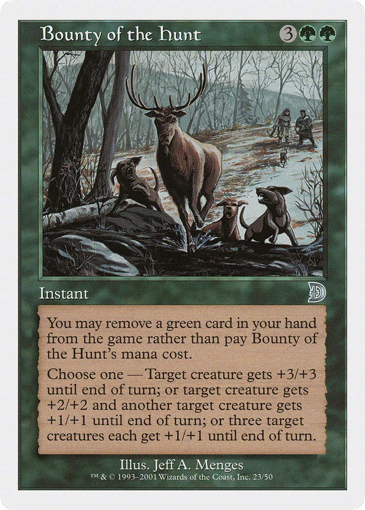 Image of Bounty of the Hunt [Deckmasters]