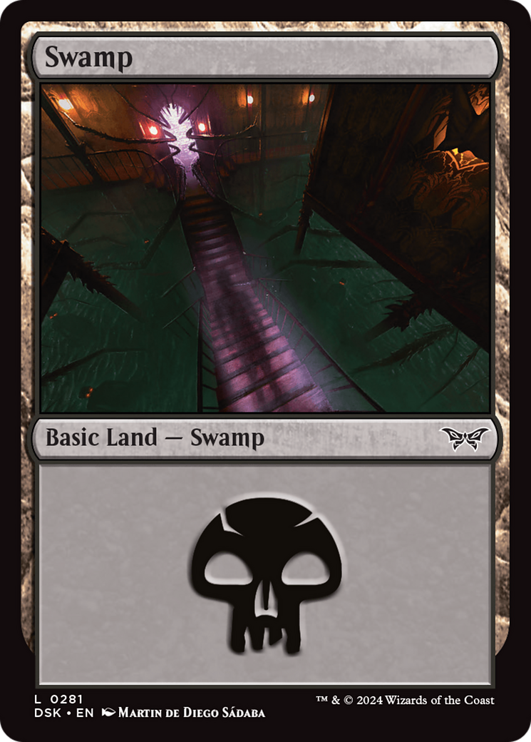 Image of Swamp (0281) [Duskmourn: House of Horror]