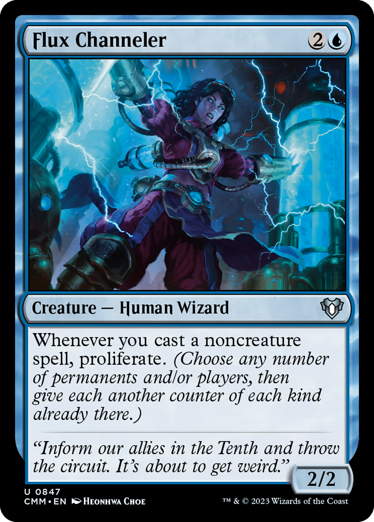 Image of Flux Channeler [Commander Masters]