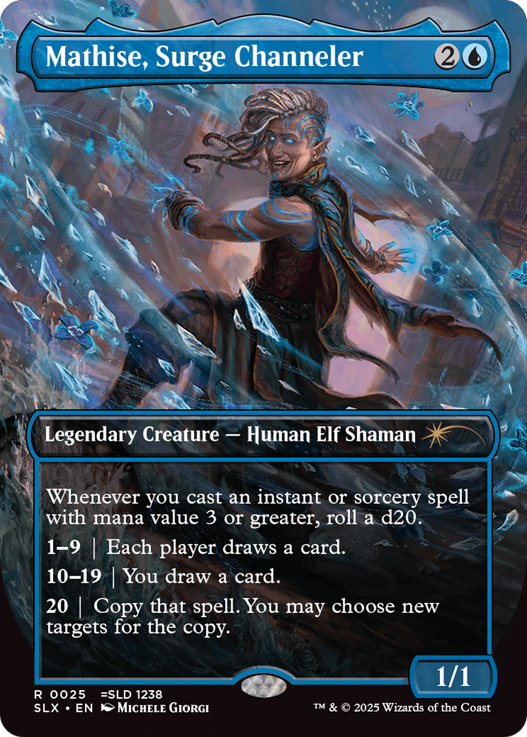 Image of Mathise, Surge Channeler [Secret Lair: Universes Within]