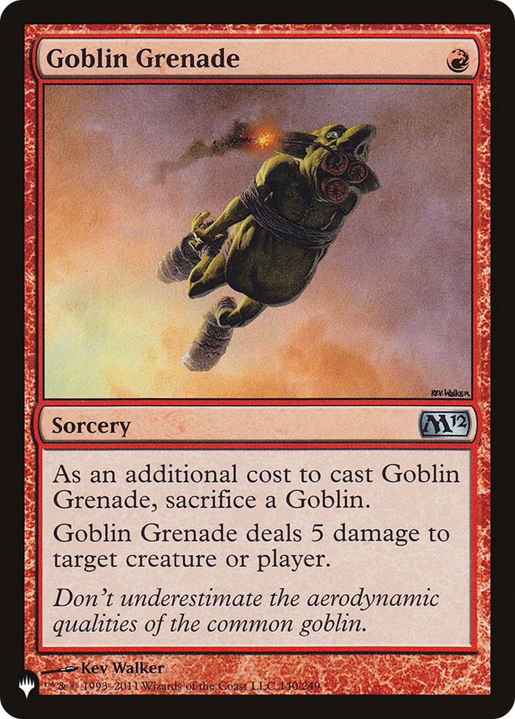 Image of Goblin Grenade [The List]