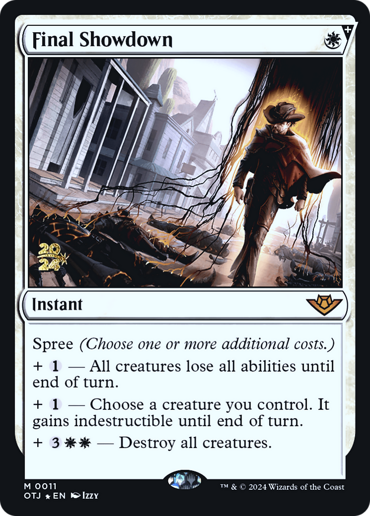 Image of Final Showdown [Outlaws of Thunder Junction Prerelease Promos]